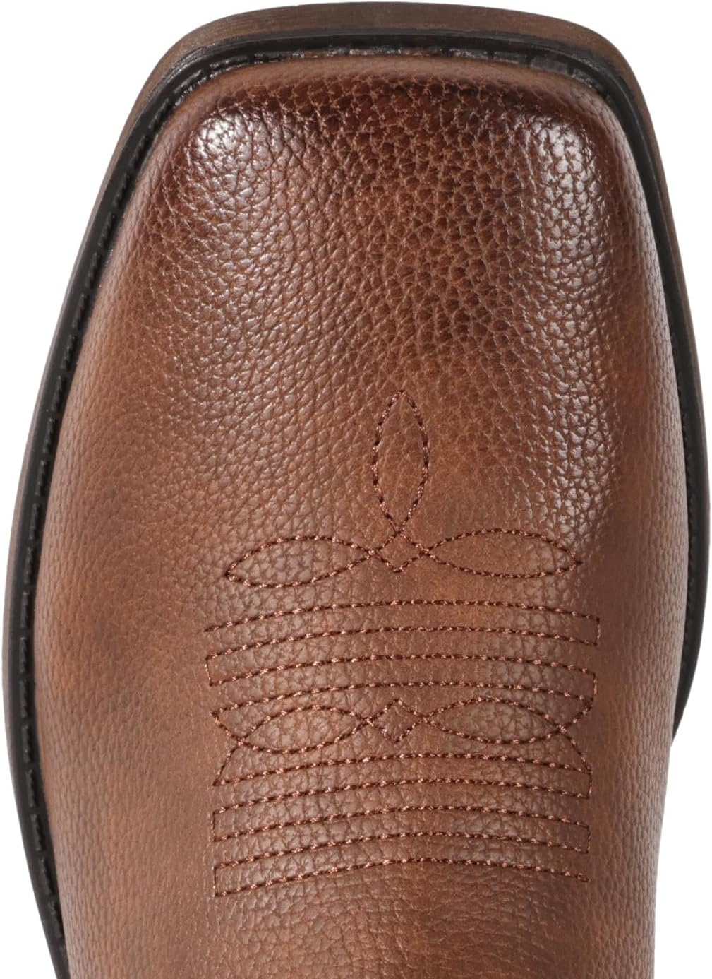 image:imageIUV Cowboy Boots For Women Square Toe Wide Western Boots Mid Calf Cowgirl Boots Pull On Fashion Embroidered Cowboy BootsWine Red