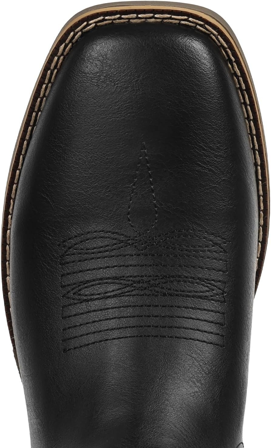 image:imageIUV Cowboy Boots For Men Square Toe Chelsea Ankle Boots Mans Casual Western BootBlack