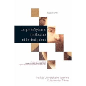 image:imageLE PROSLYTISME INTELLECTUEL ET LE DROIT PNAL